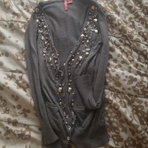 Bedazzled sweater